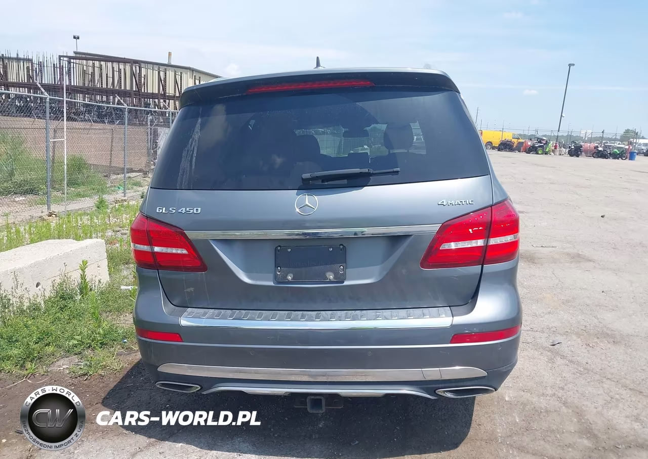 2017 Mercedes-Benz Gls 450 4Matic VIN:4JGDF6EE3HA874156 - 16