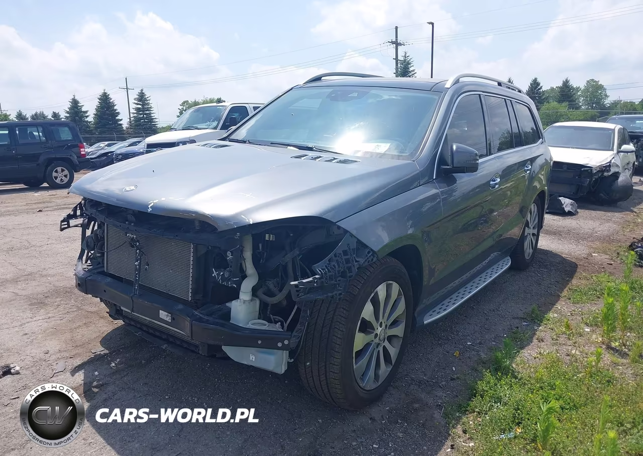 2017 Mercedes-Benz Gls 450 4Matic VIN:4JGDF6EE3HA874156 - 2