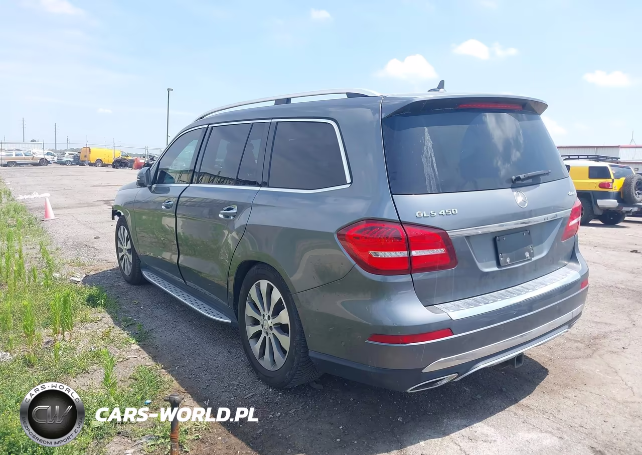 2017 Mercedes-Benz Gls 450 4Matic VIN:4JGDF6EE3HA874156 - 3