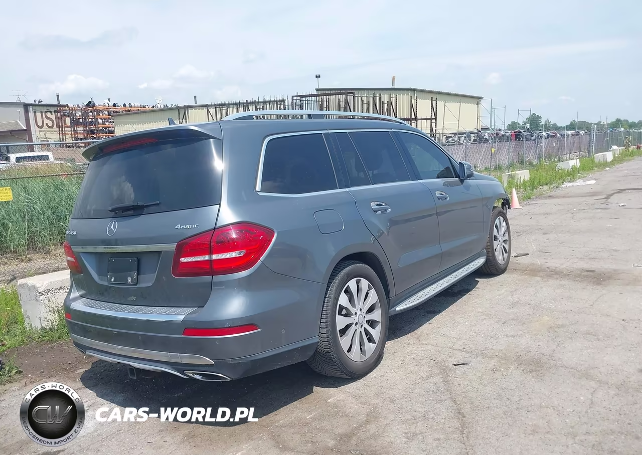 2017 Mercedes-Benz Gls 450 4Matic VIN:4JGDF6EE3HA874156 - 4