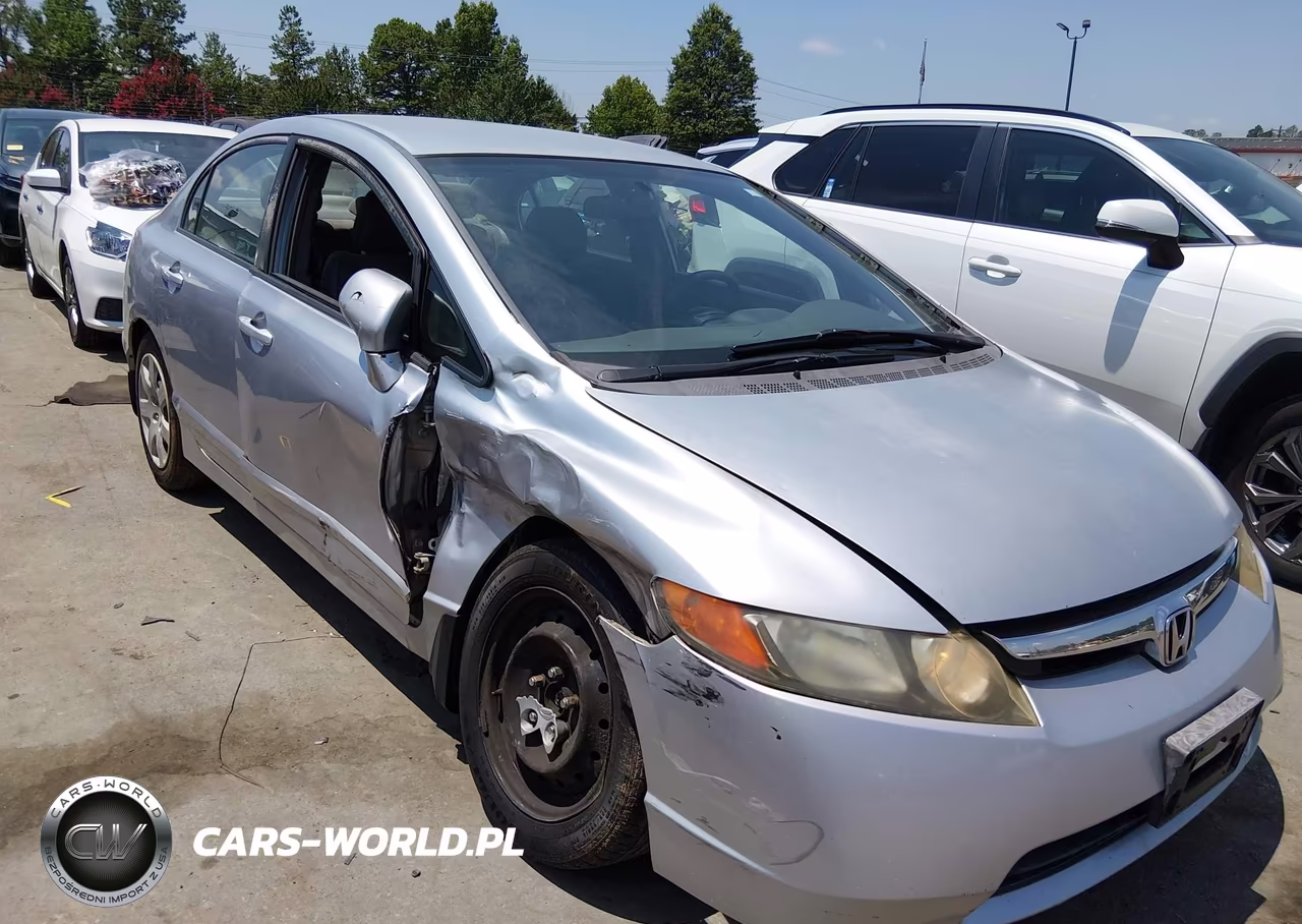 2008 Honda Civic Lx VIN:2HGFA16548H357741 - 6
