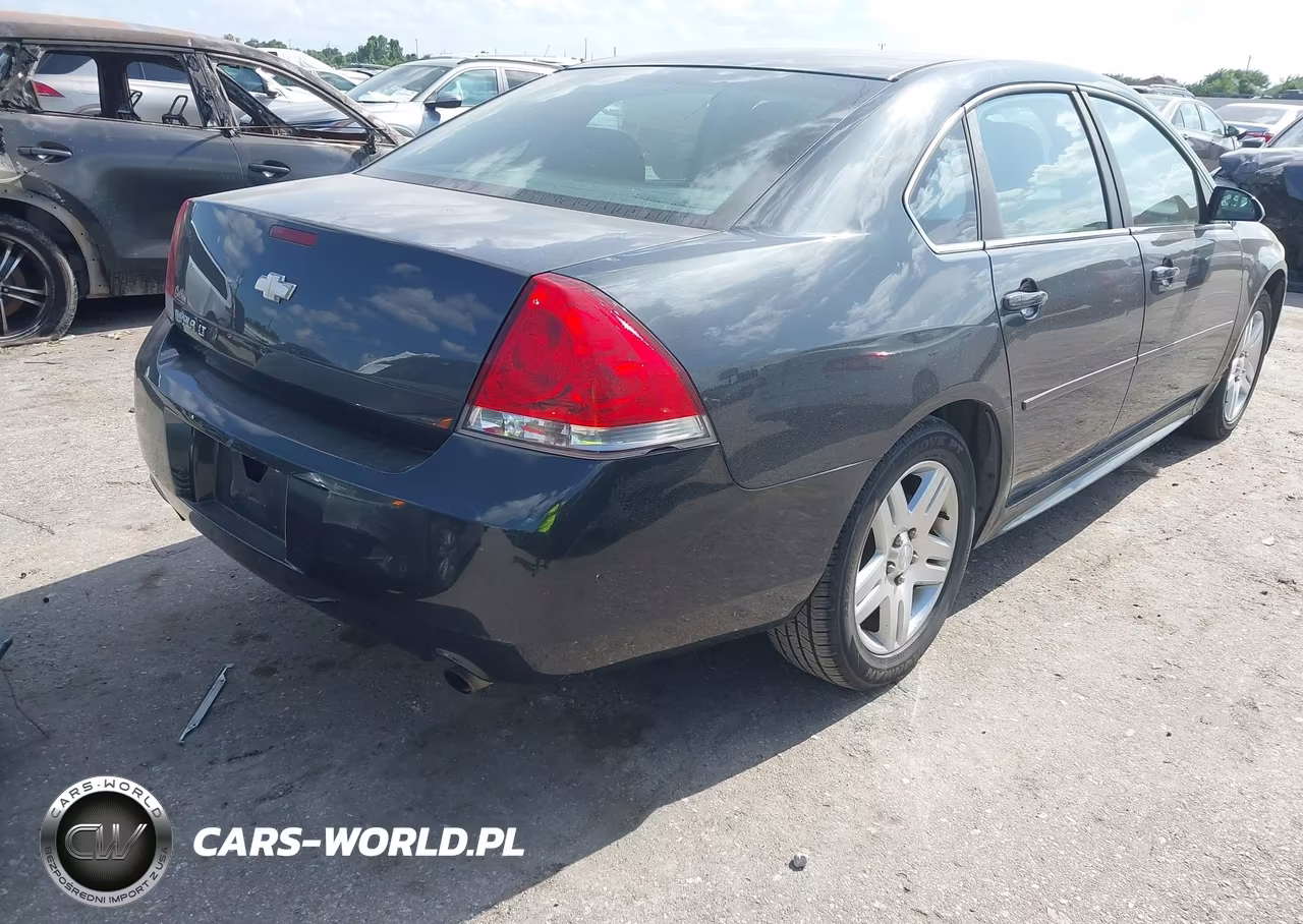2012 Chevrolet Impala Lt VIN:2G1WG5E3XC1317551 - 4