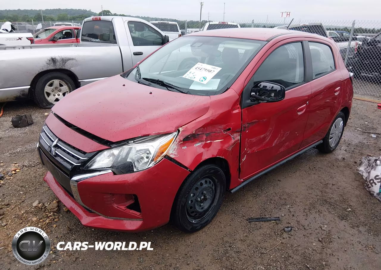 2021 Mitsubishi Mirage Es VIN:ML32AUHJ4MH005965 - 2