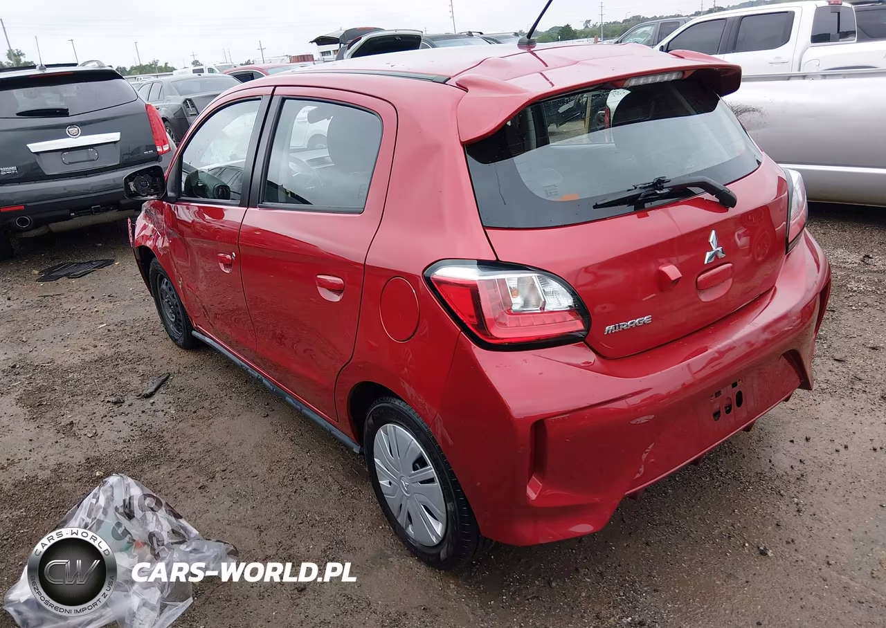 2021 Mitsubishi Mirage Es VIN:ML32AUHJ4MH005965 - 3