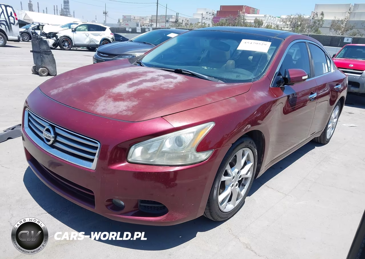 2012 Nissan Maxima 3.5 Sv VIN:1N4AA5AP7CC800202 - 2