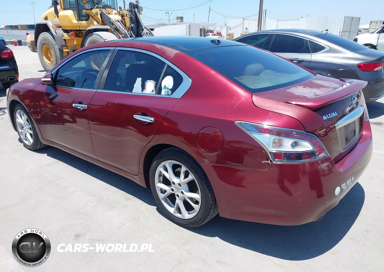 2012 Nissan Maxima 3.5 Sv VIN:1N4AA5AP7CC800202 - 3