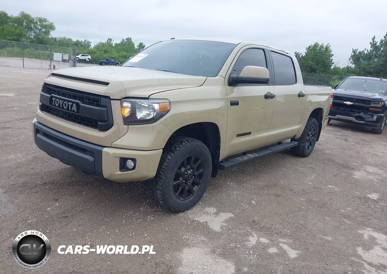 2016 Toyota Tundra Trd Pro 5.7L V8 VIN:5TFDW5F15GX525697 - 2
