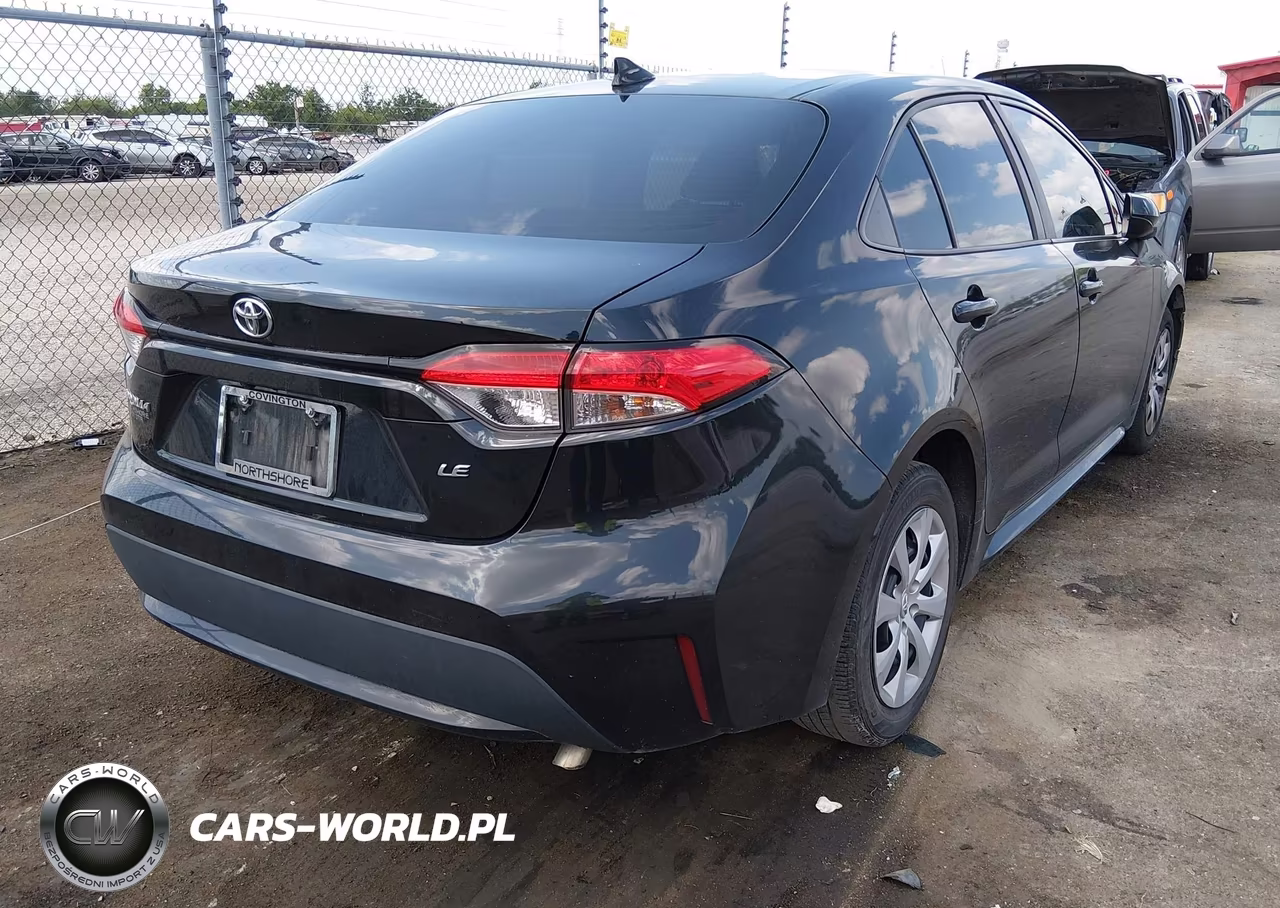 2021 Toyota Corolla Le VIN:5YFEPMAEXMP215190 - 4