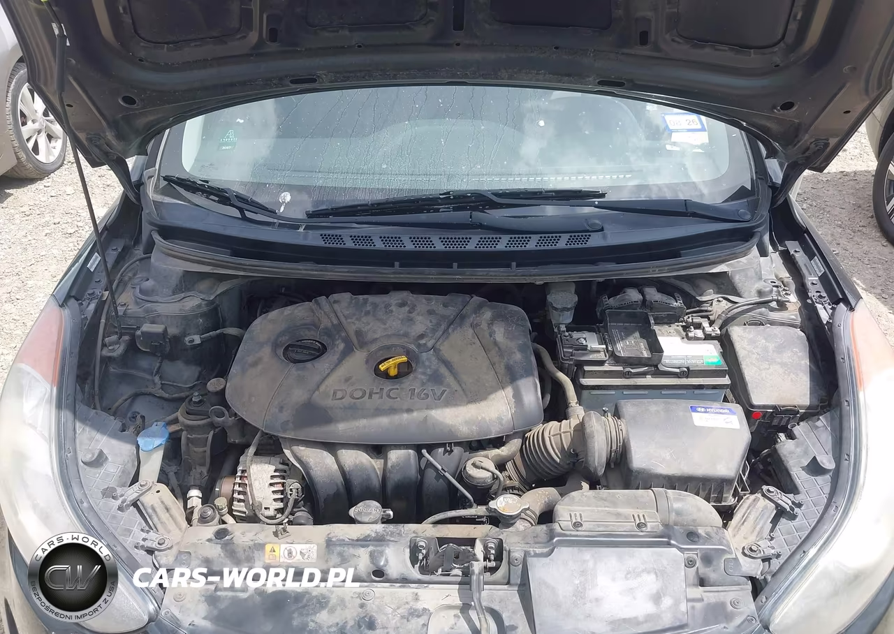 2013 Hyundai Elantra Gls VIN:KMHDH4AEXDU814212 - 10