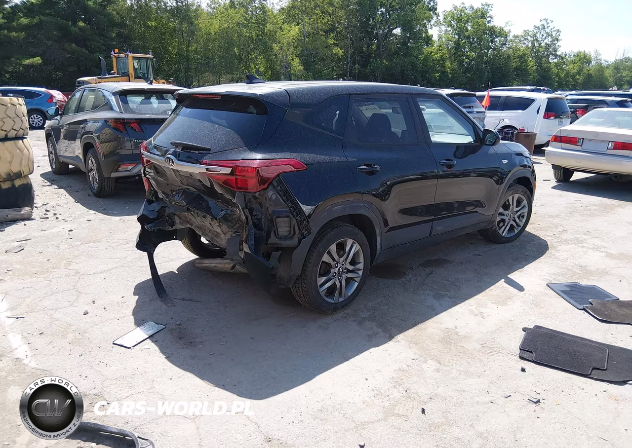 2021 Kia Seltos Lx VIN:KNDEPCAA9M7186676 - 4