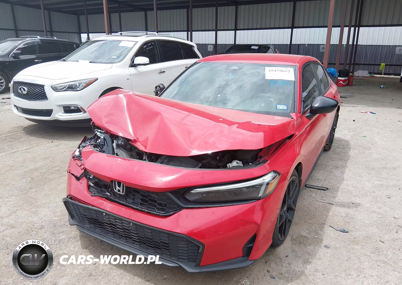 2025 Honda Civic Sedan Sport VIN:19XFL2H88SE024290 - 2