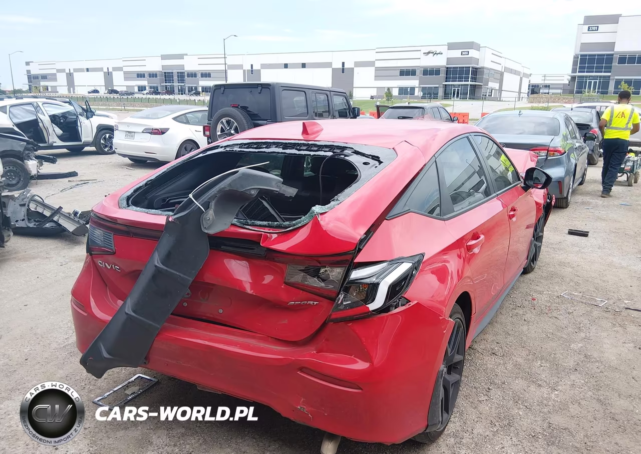 2025 Honda Civic Sedan Sport VIN:19XFL2H88SE024290 - 4
