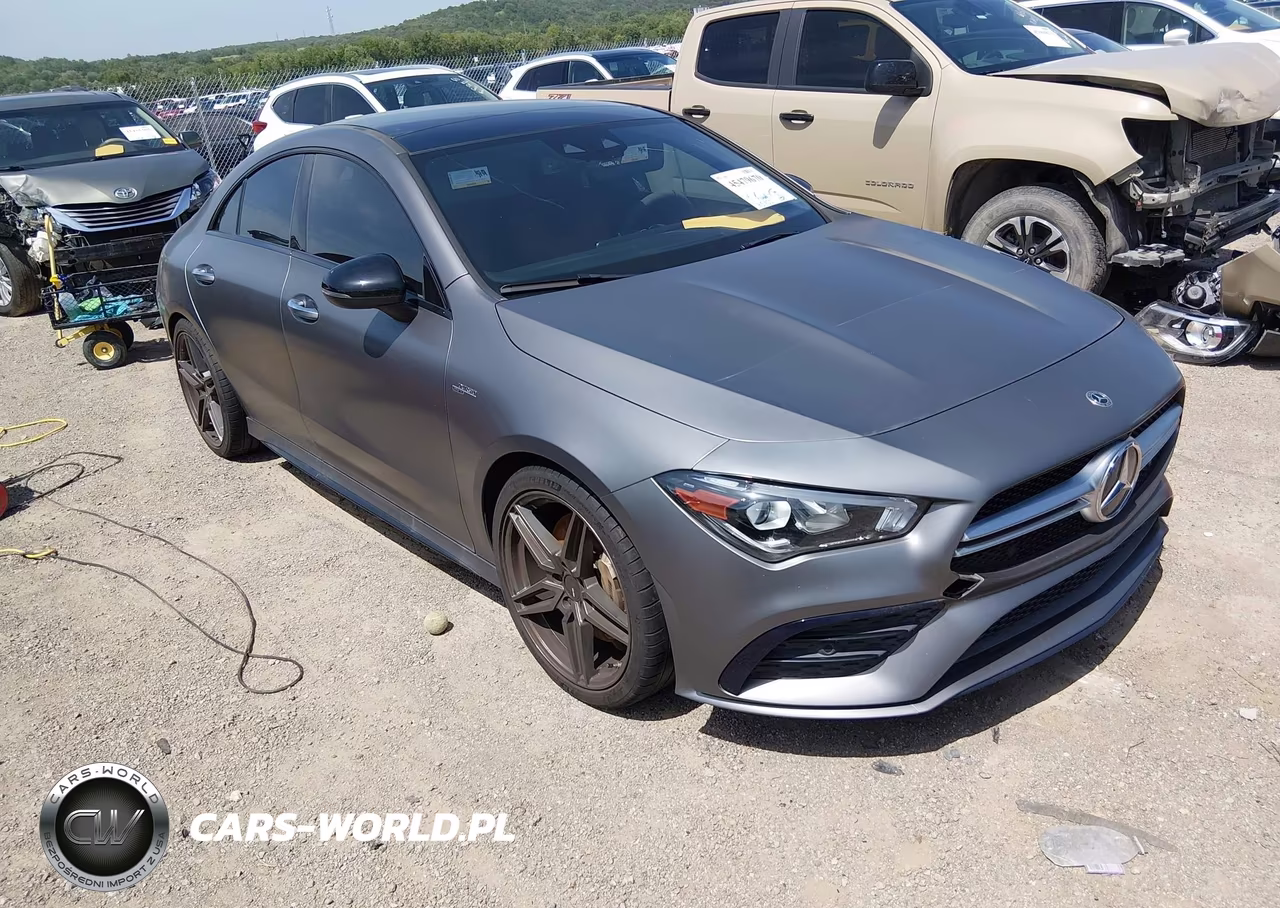 2021 Mercedes-Benz Cla Amg Cla 35 VIN:W1K5J5BB6MN169808 - 1