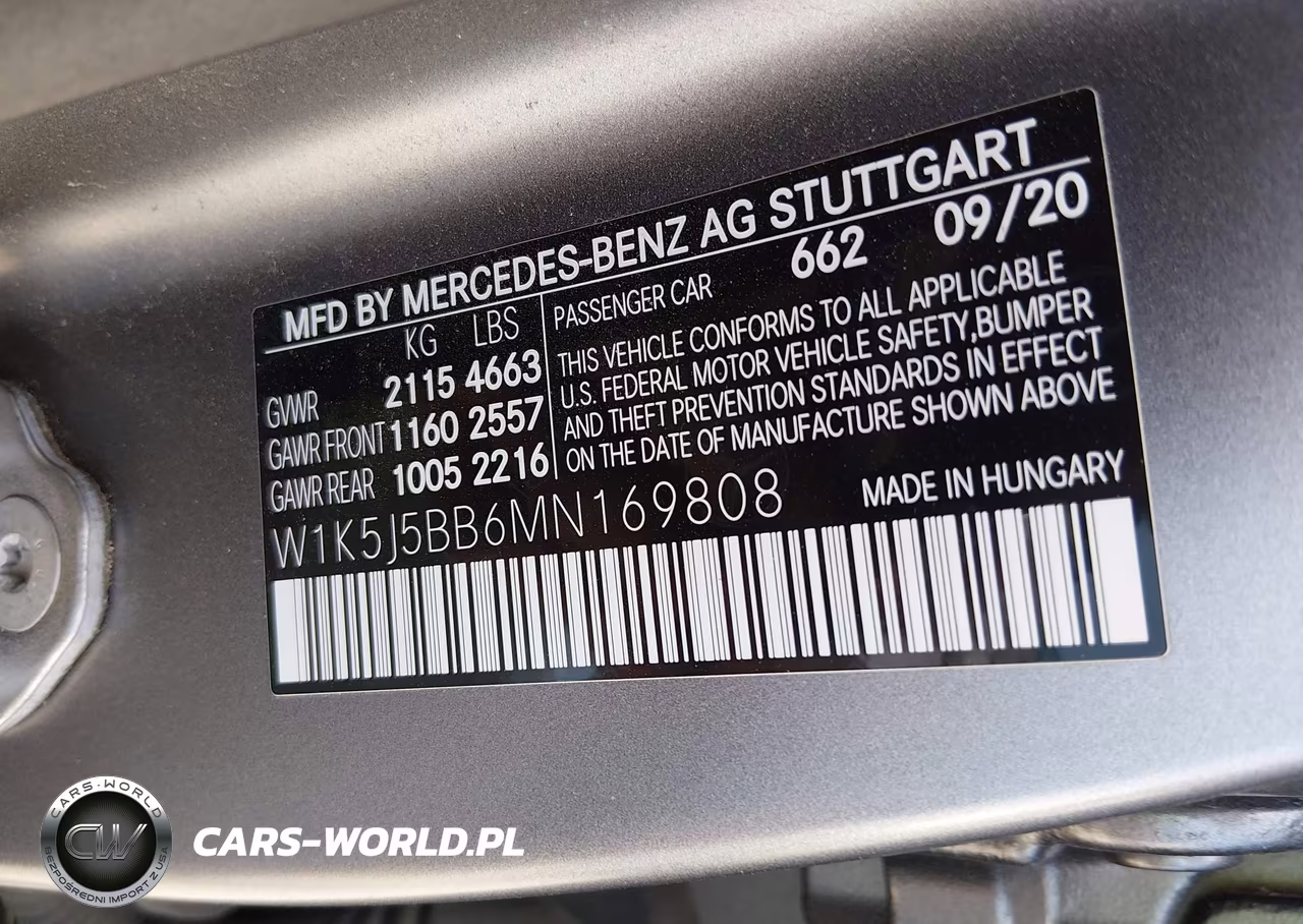 2021 Mercedes-Benz Cla Amg Cla 35 VIN:W1K5J5BB6MN169808 - 9