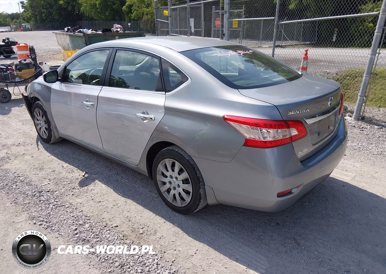 2013 Nissan Sentra Sv VIN:3N1AB7AP3DL741063 - 3