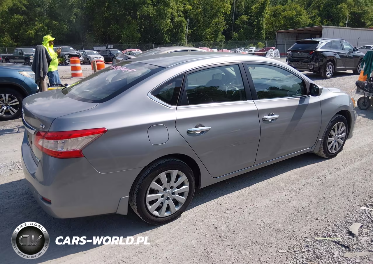 2013 Nissan Sentra Sv VIN:3N1AB7AP3DL741063 - 4