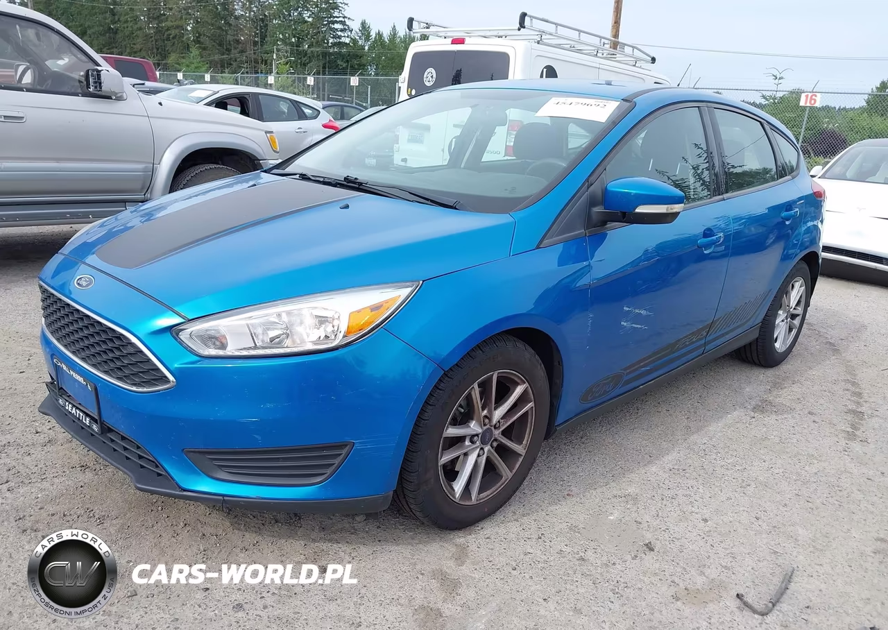 2015 Ford Focus Se VIN:1FADP3K26FL327027 - 2