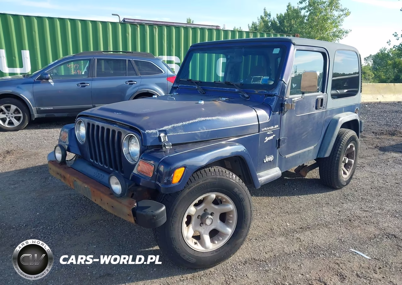 1997 Jeep Wrangler Sport VIN:1J4FY19S5VP512455 - 2