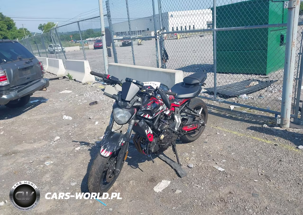 2016 Yamaha Fz07 VIN:JYARM06E5GA007170 - 2