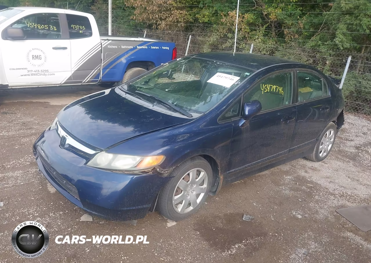 2008 Honda Civic Lx VIN:1HGFA16508L088642 - 2