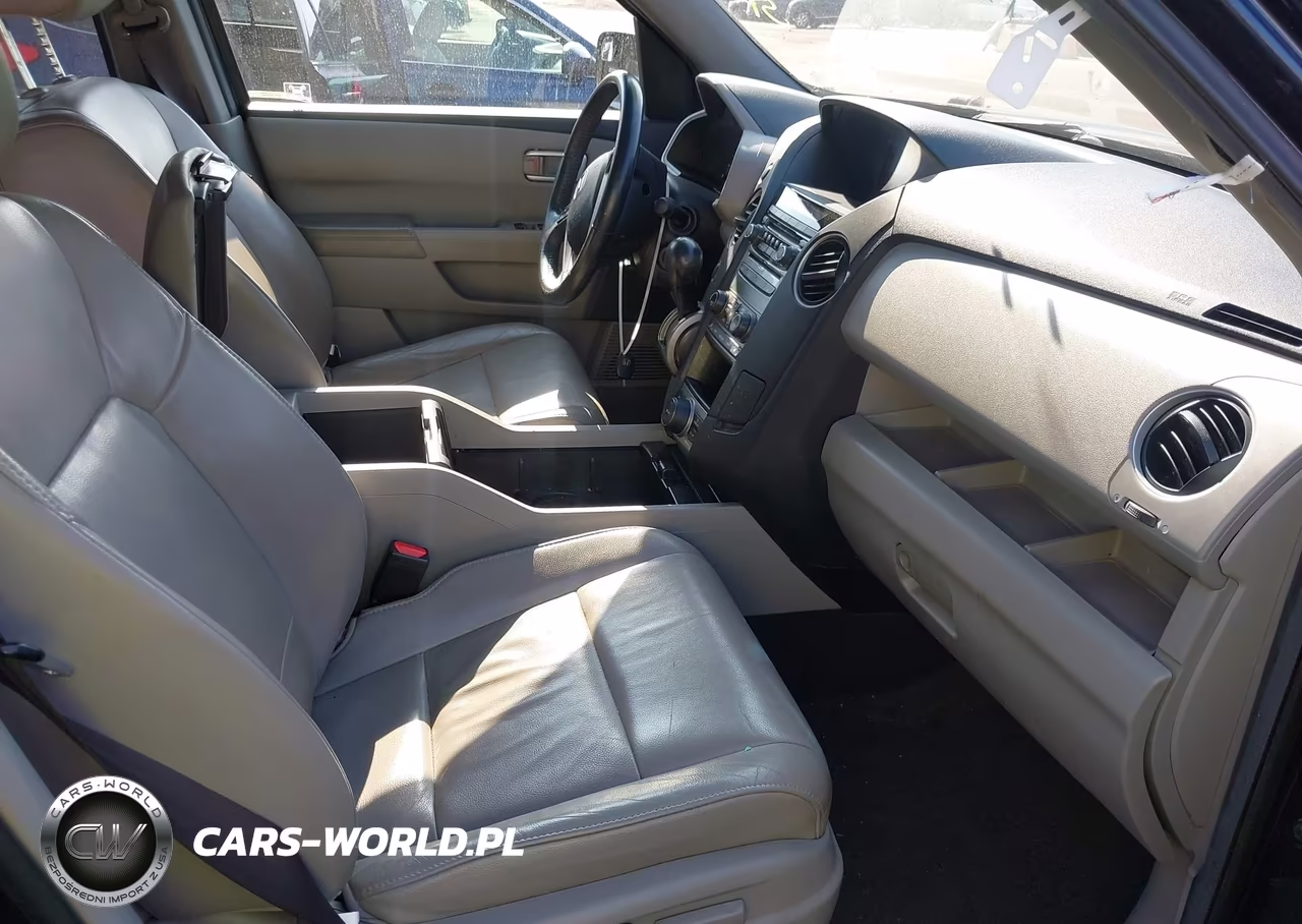 2012 Honda Pilot Ex-L VIN:5FNYF4H64CB075839 - 5