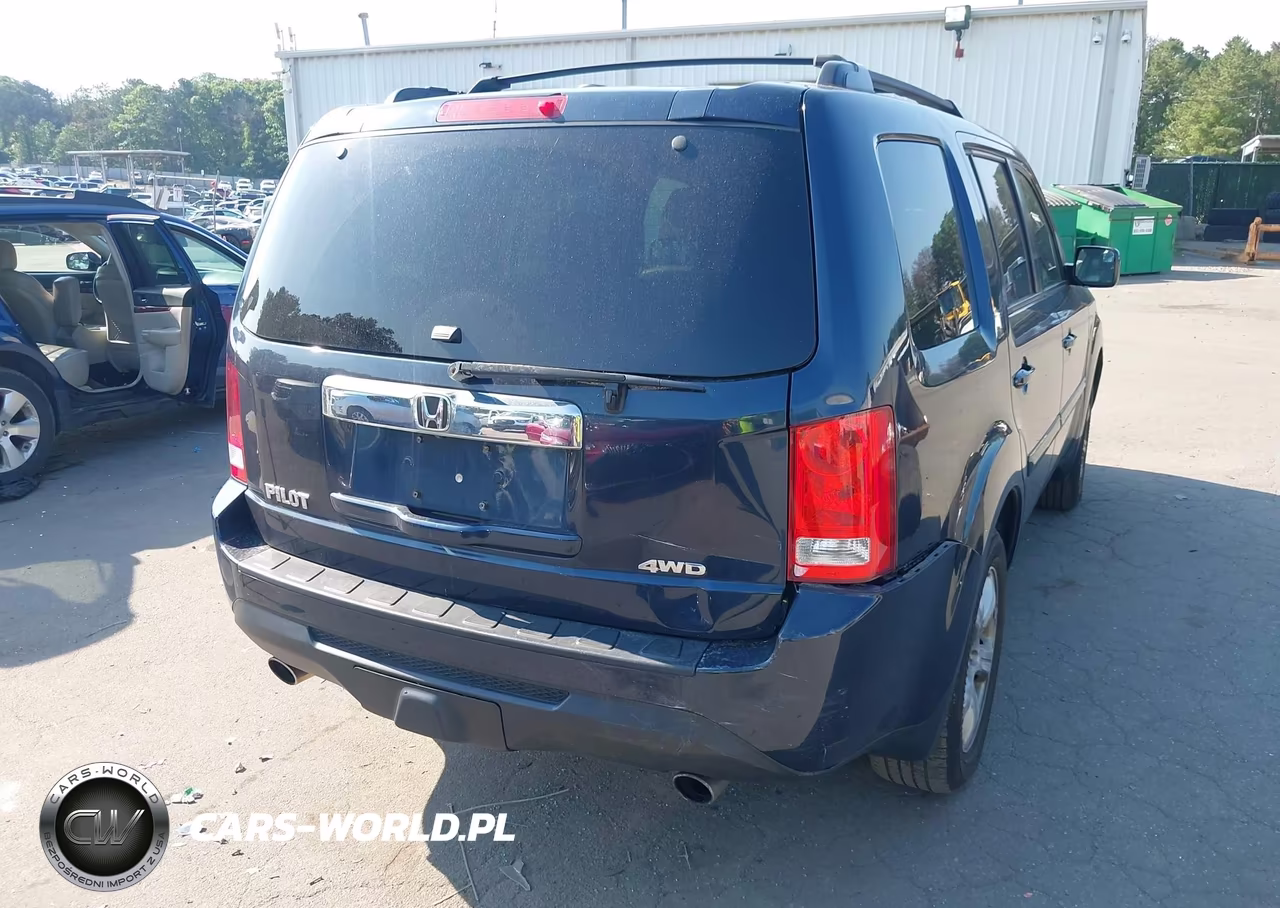 2012 Honda Pilot Ex-L VIN:5FNYF4H64CB075839 - 6