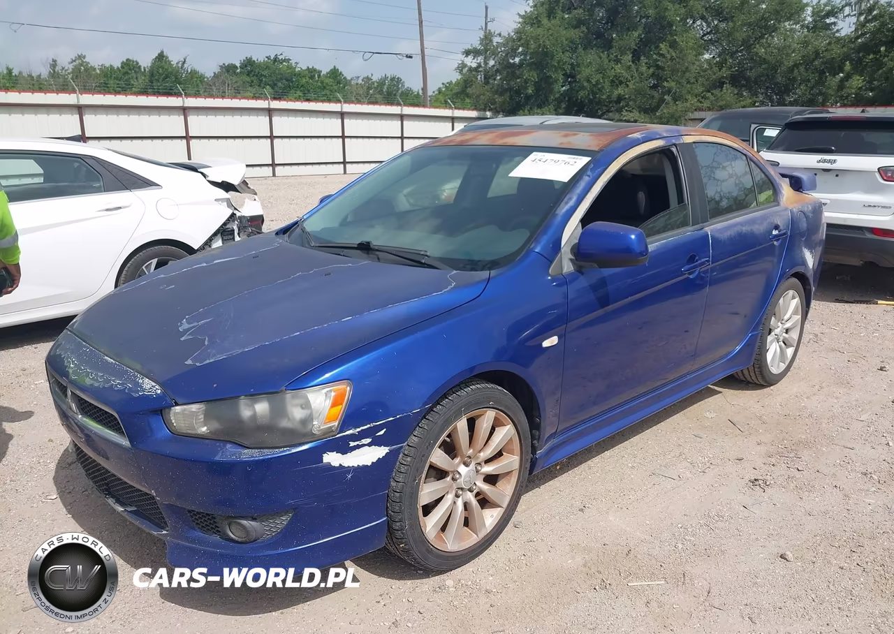 2008 Mitsubishi Lancer Gts VIN:JA3AU86UX8U031616 - 2