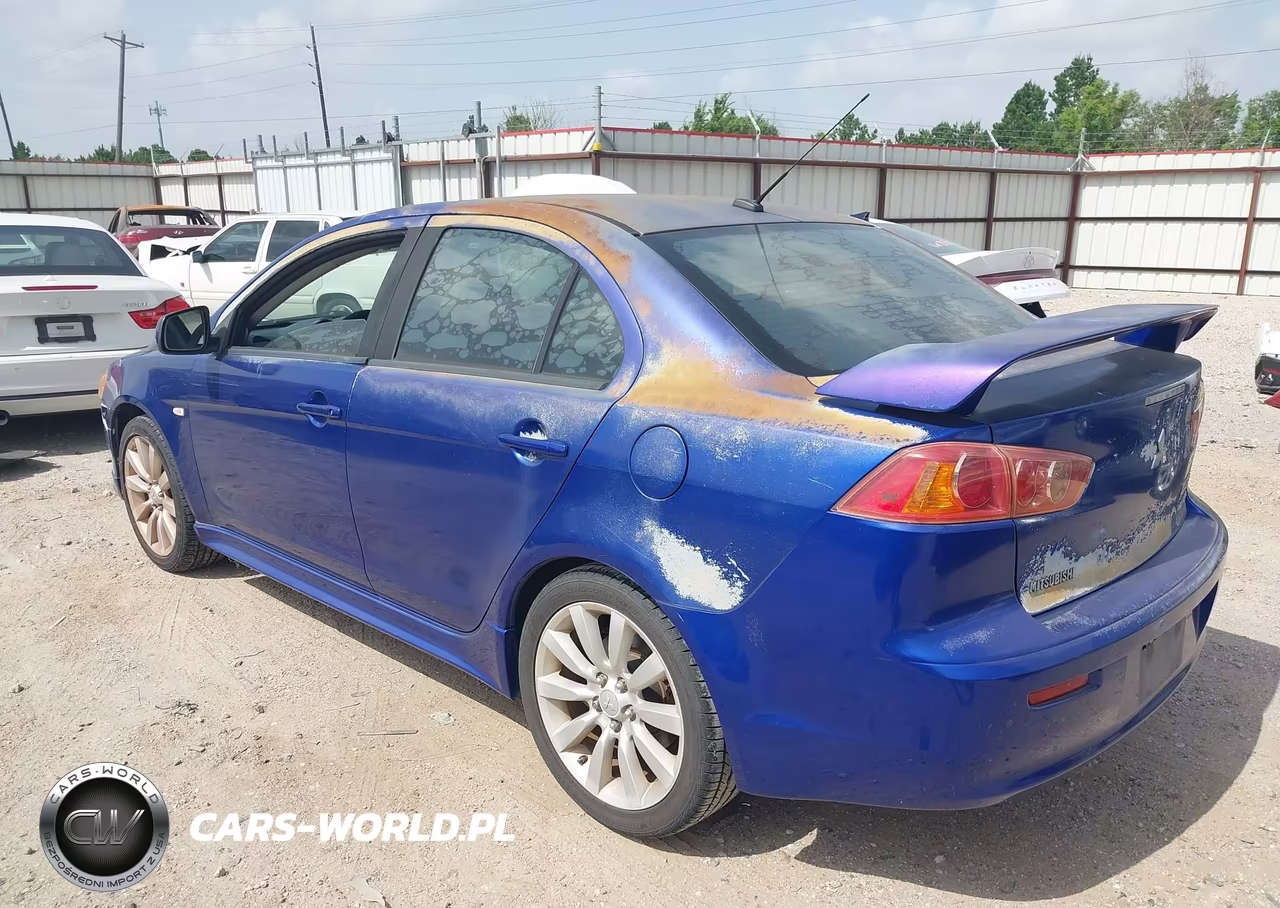 2008 Mitsubishi Lancer Gts VIN:JA3AU86UX8U031616 - 3
