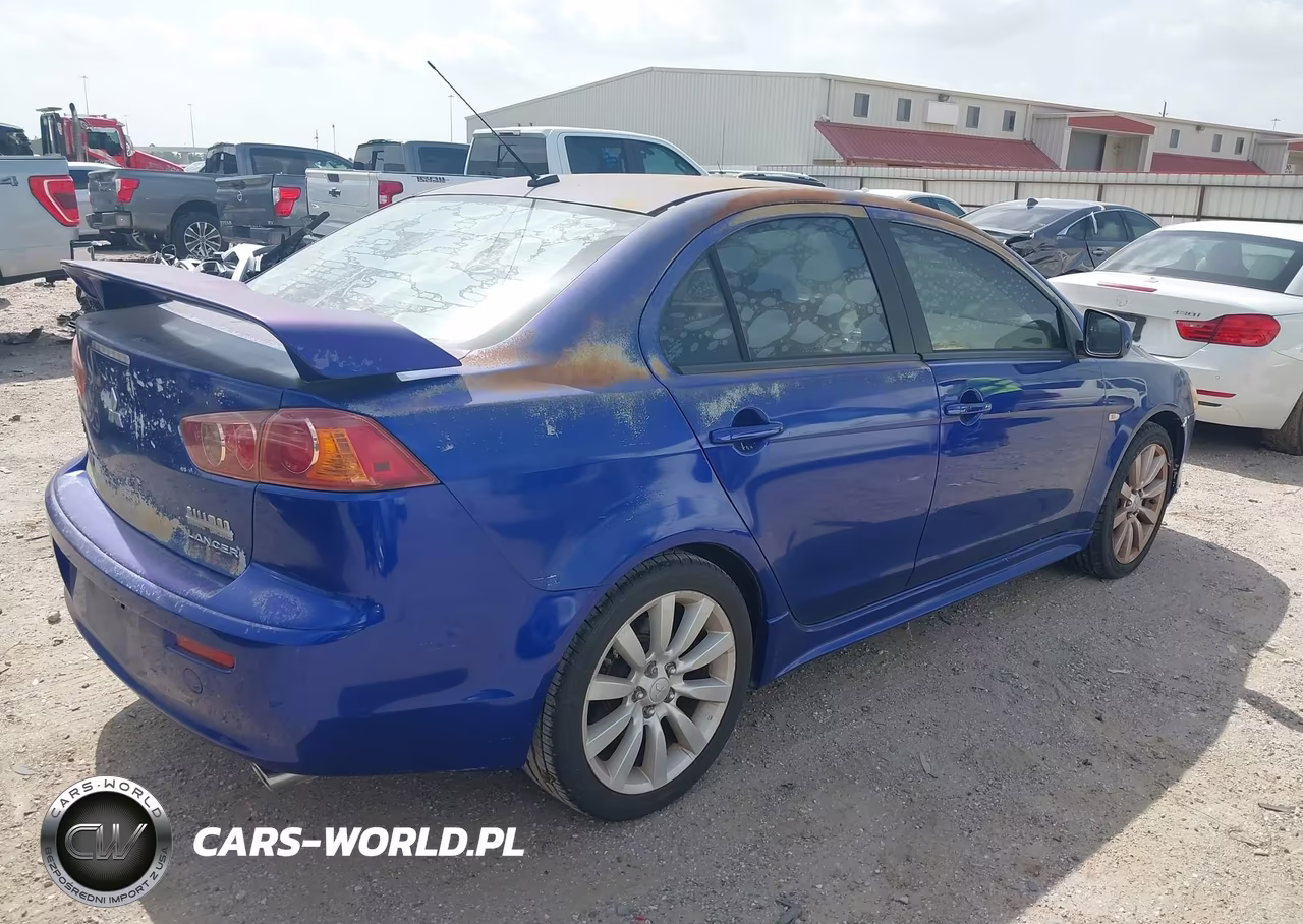 2008 Mitsubishi Lancer Gts VIN:JA3AU86UX8U031616 - 4