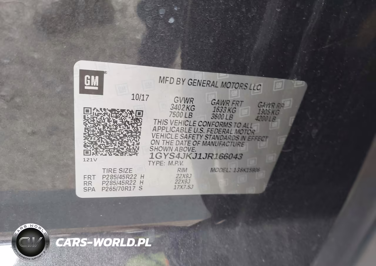 2018 Cadillac Escalade Esv Premium Luxury VIN:1GYS4JKJ1JR166043 - 9