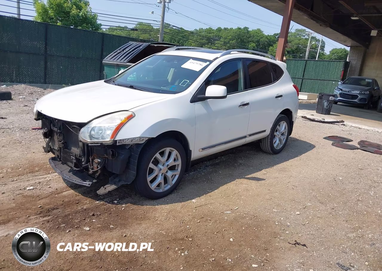 2011 Nissan Rogue Sv VIN:JN8AS5MV4BW287297 - 2