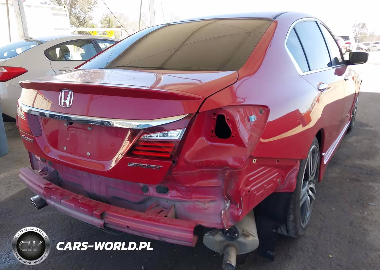 2016 Honda Accord Sport VIN:1HGCR2F5XGA085405 - 6