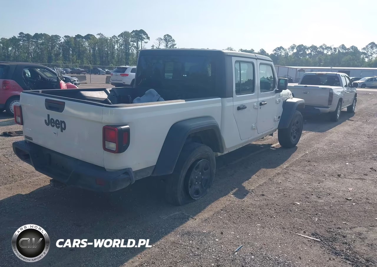 2024 Jeep Gladiator Sport VIN:1C6HJTAG9RL124171 - 4