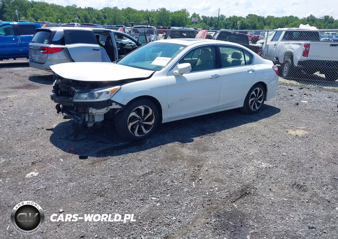 2016 Honda Accord Ex-L VIN:1HGCR2F82GA065675 - 2