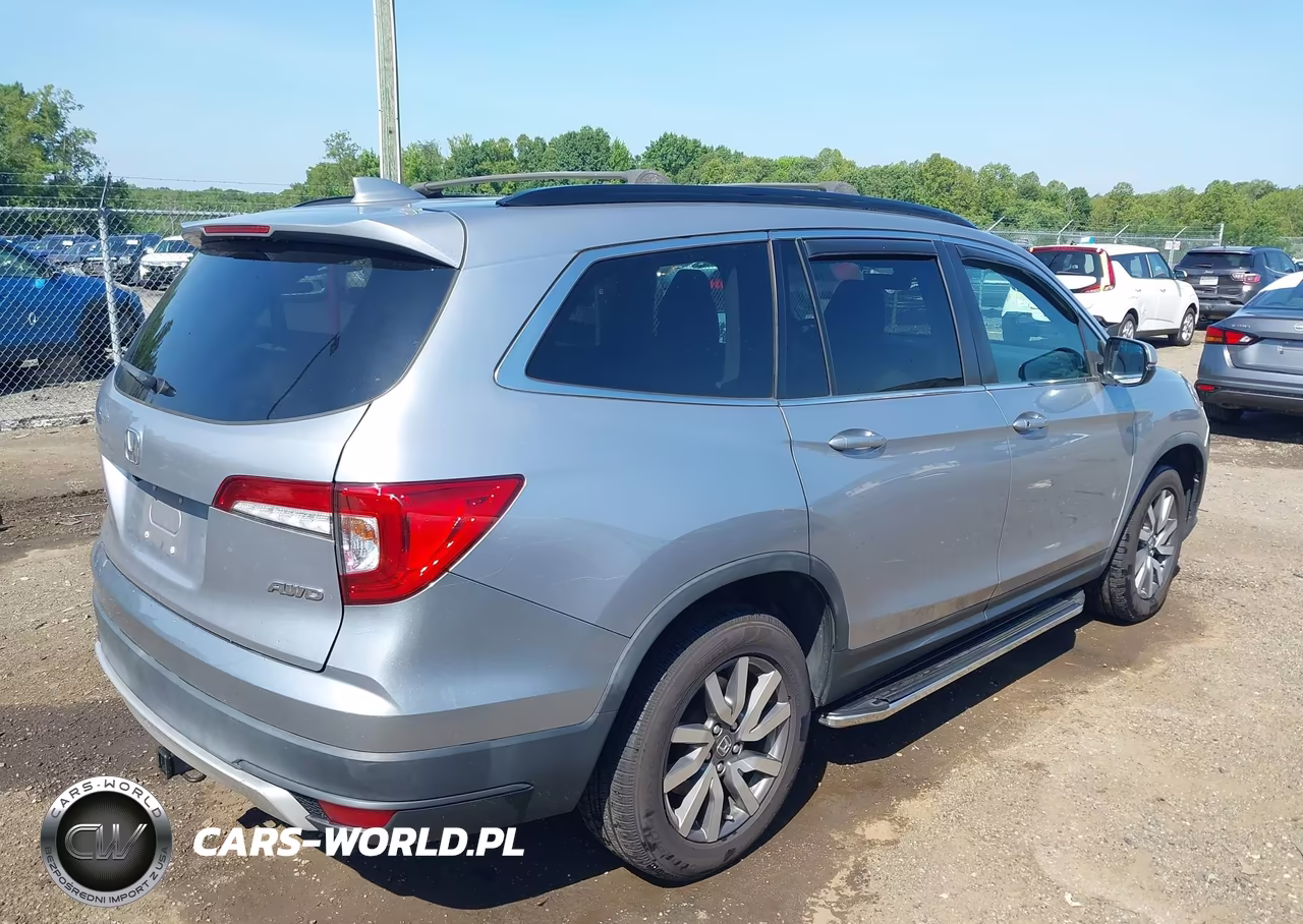 2019 Honda Pilot Ex-L VIN:5FNYF6H58KB050654 - 4