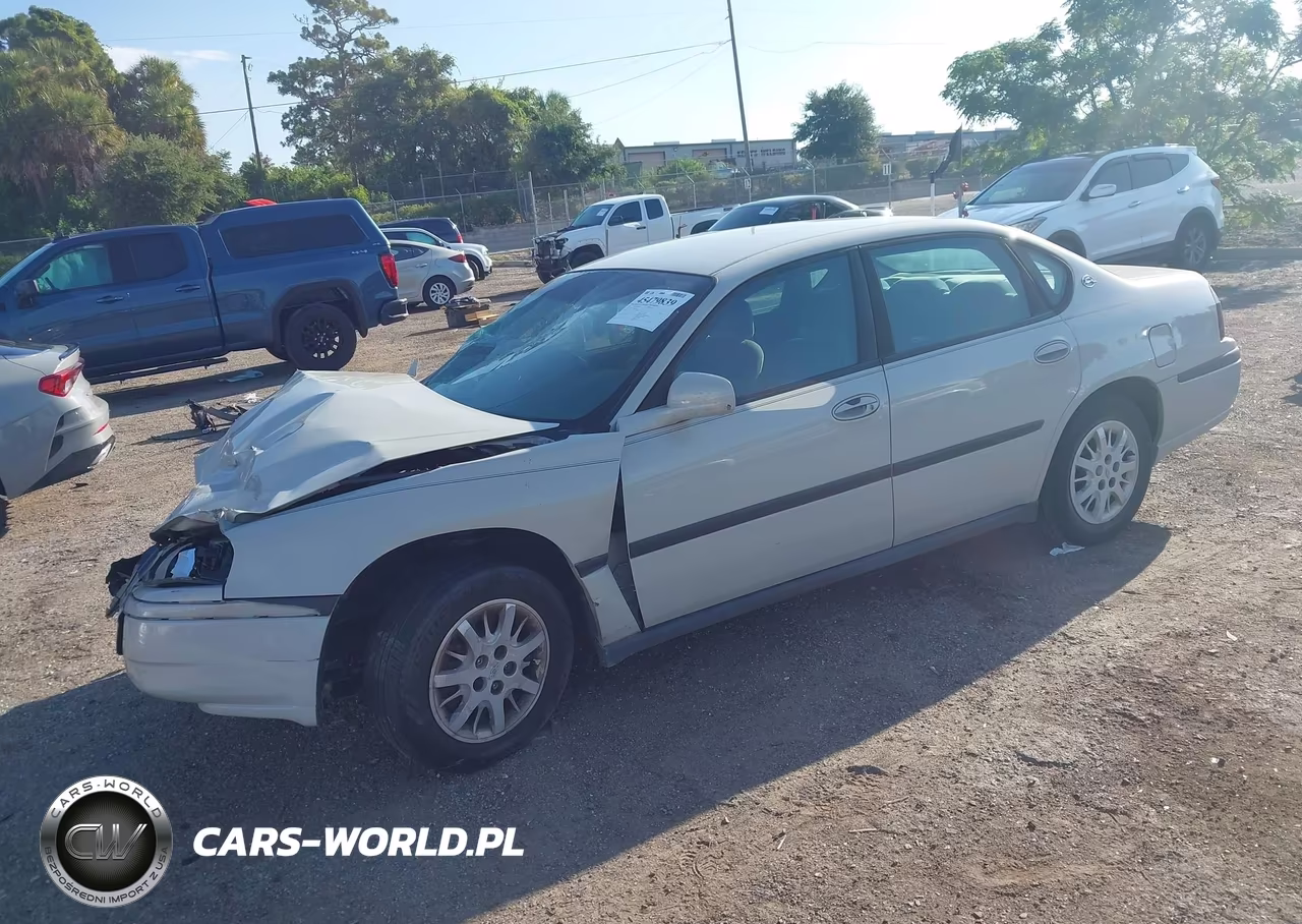 2003 Chevrolet Impala VIN:2G1WF52E939444320 - 2