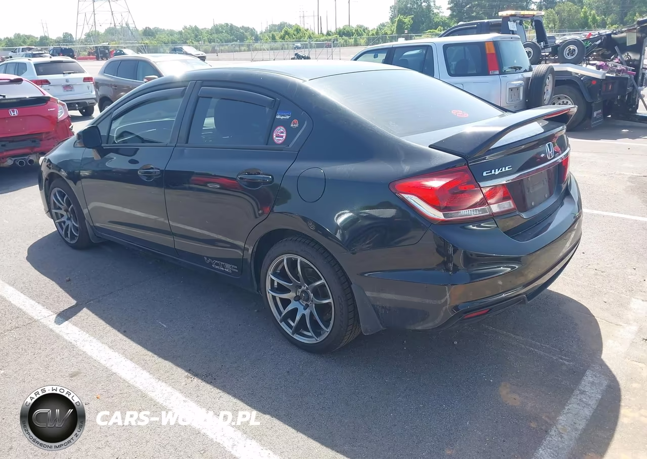 2013 Honda Civic Si VIN:2HGFB6E5XDH707962 - 3