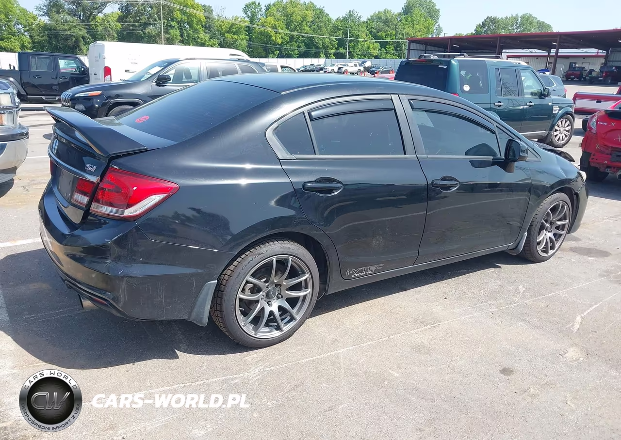2013 Honda Civic Si VIN:2HGFB6E5XDH707962 - 4