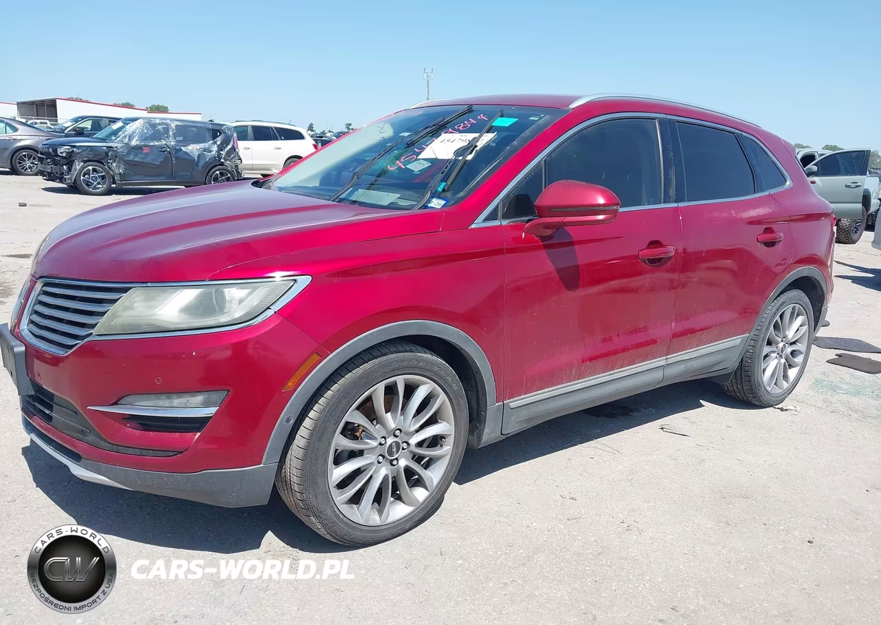 2015 Lincoln Mkc VIN:5LMCJ1A95FUJ07892 - 2