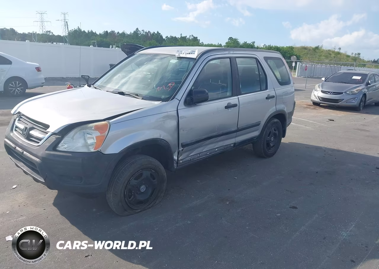 2002 Honda Cr-V Lx VIN:JHLRD68432C009169 - 2