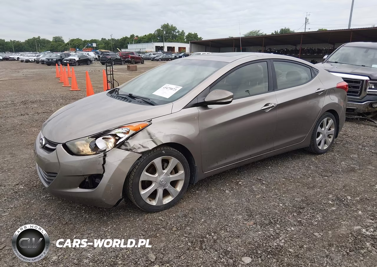 2012 Hyundai Elantra Limited VIN:5NPDH4AE4CH100668 - 2