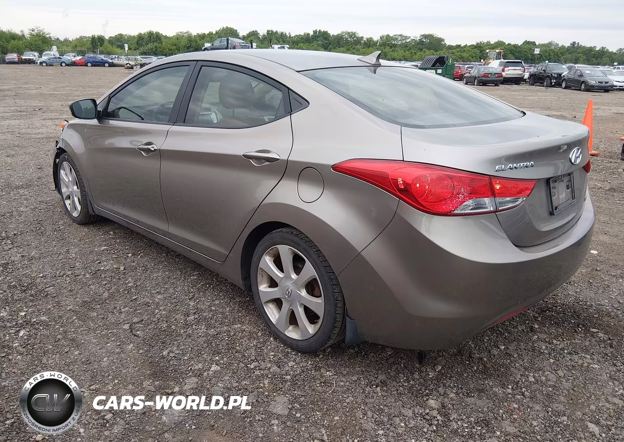 2012 Hyundai Elantra Limited VIN:5NPDH4AE4CH100668 - 3