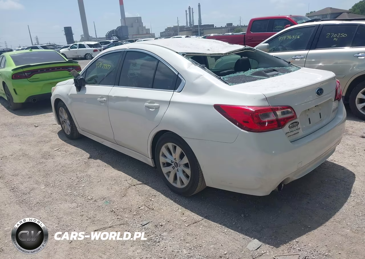 2015 Subaru Legacy 2.5I Premium VIN:4S3BNBC61F3011814 - 3