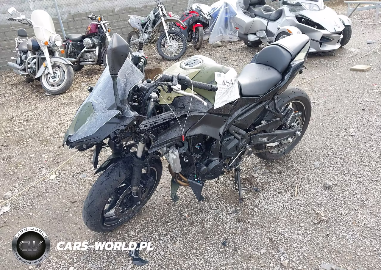 2024 Kawasaki Ex650 R VIN:ML5EXER1XRDAD5024 - 2