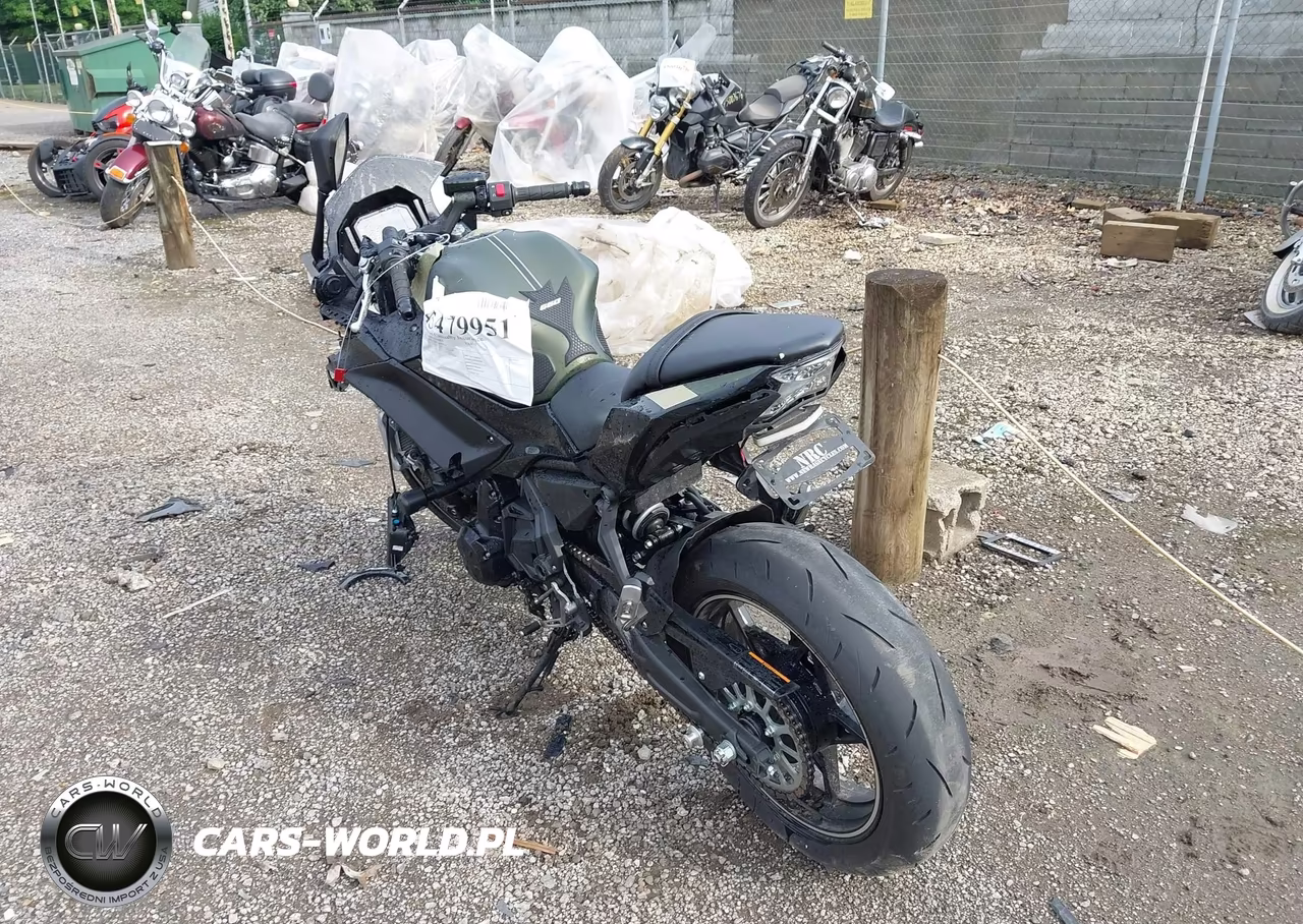 2024 Kawasaki Ex650 R VIN:ML5EXER1XRDAD5024 - 3