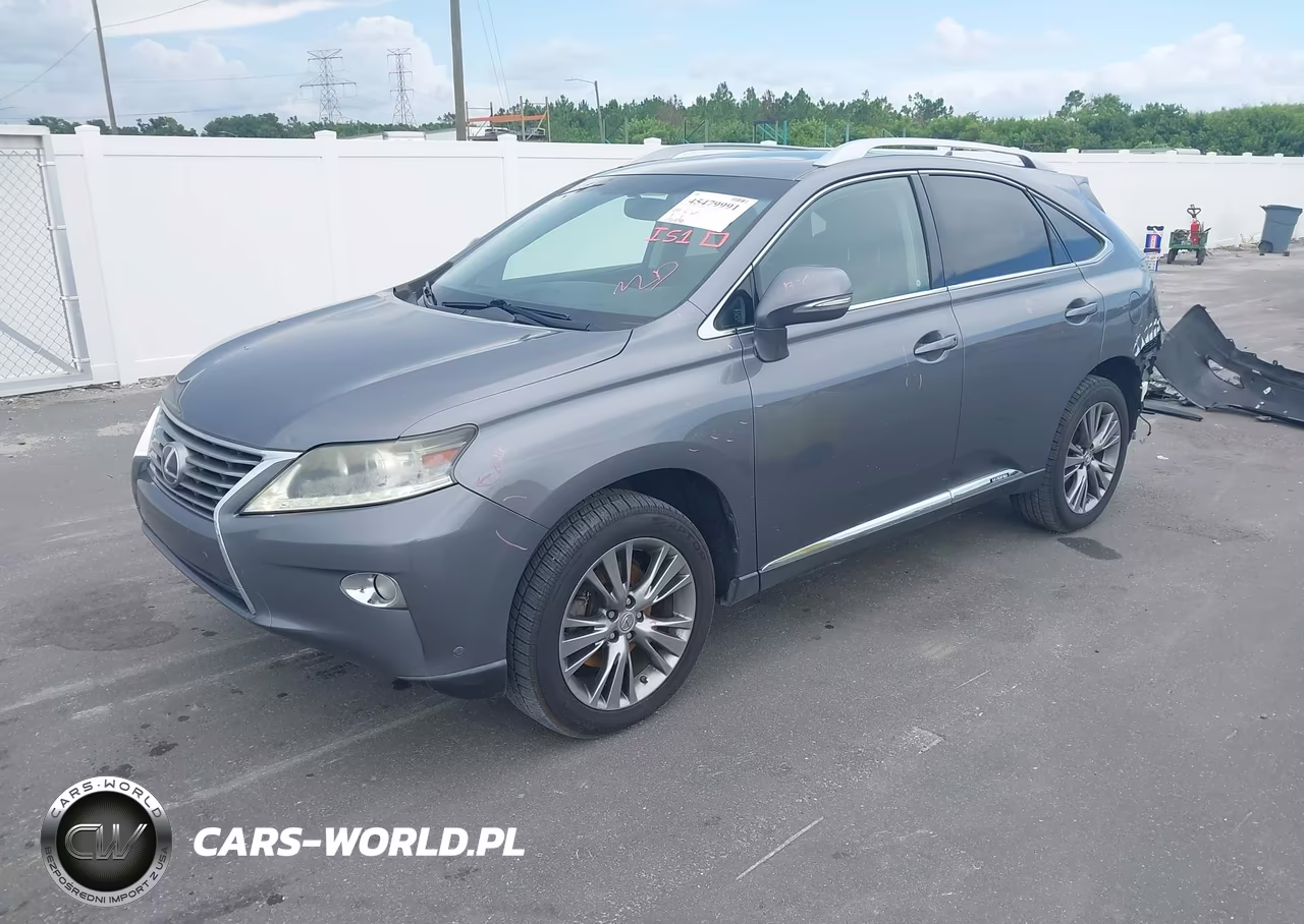 2013 Lexus Rx 450H VIN:JTJBC1BA6D2052414 - 2