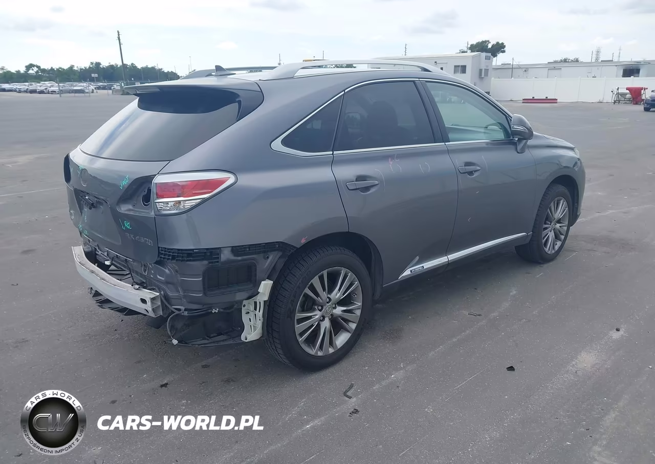 2013 Lexus Rx 450H VIN:JTJBC1BA6D2052414 - 4