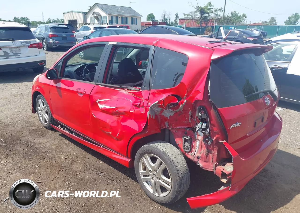 2007 Honda Fit Sport VIN:JHMGD38617S004973 - 6