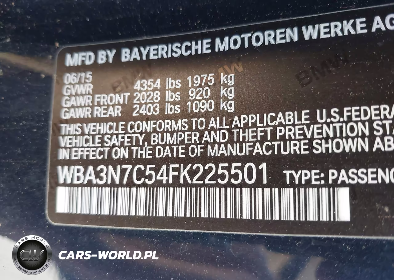 2015 BMW 428I VIN:WBA3N7C54FK225501 - 9