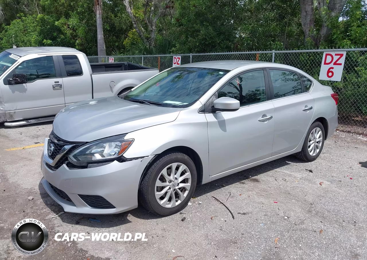 2019 Nissan Sentra Sv VIN:3N1AB7AP8KY326899 - 2